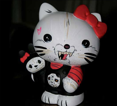 Hello Kitty em Releituras Toy Art