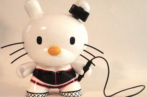 Hello Kitty em Releituras Toy Art