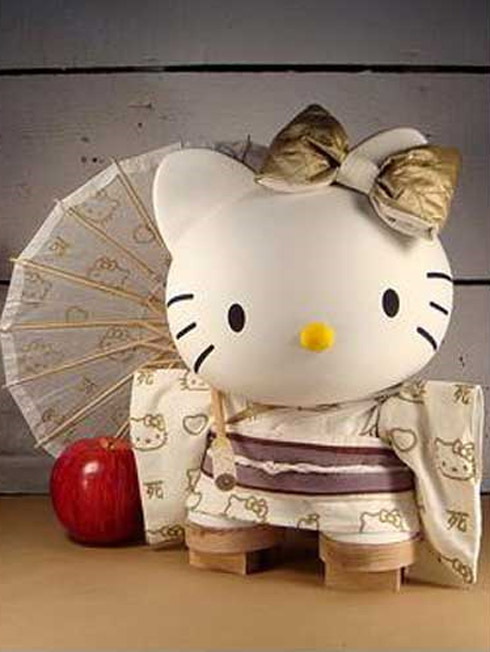 Hello Kitty em Releituras Toy Art