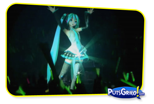 Cantora-Holograma em 3D é Popstar no Japão