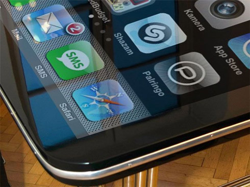 Montagem: iPhone-Mesa de 58 Polegadas