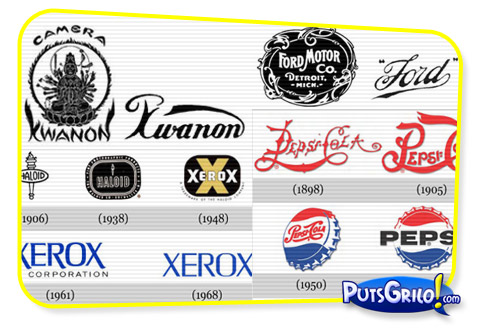 Design: Evolução de 15 Logomarcas Famosas