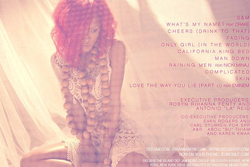 Fotos da Rihanna na Capa do Novo CD Fotos da Rihanna na Capa do Novo CD