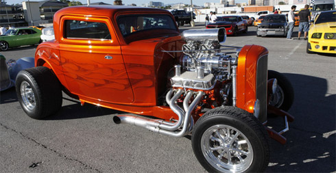 Fotos de Carros Tunados e Rebaixados no SEMA 2010