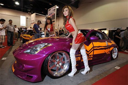 Fotos de Carros Tunados e Rebaixados no SEMA 2010