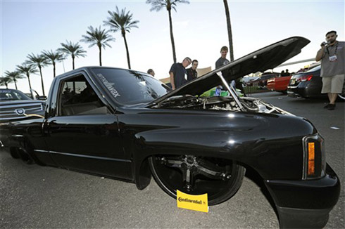 Fotos de Carros Tunados e Rebaixados no SEMA 2010