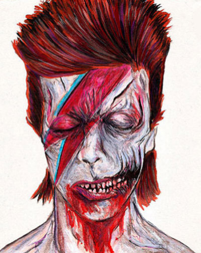 Celebridades Transformadas em Zumbis Celebridades Transformadas em Zumbis