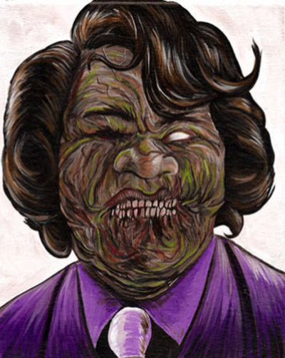 Celebridades Transformadas em Zumbis Celebridades Transformadas em Zumbis