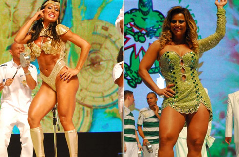 Carnaval 2011: Clipe das Rainhas de Bateria de São Paulo