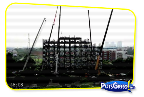 China Faz Construção de Prédio em 5 Dias [Vídeo]