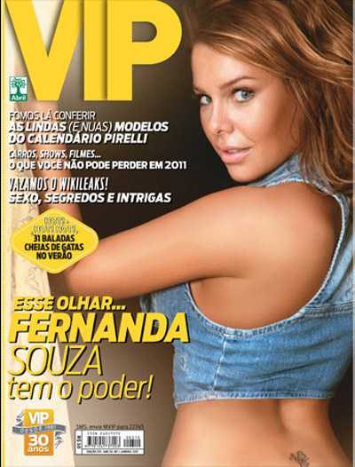 Fernanda Souza Na Capa da Revista VIP