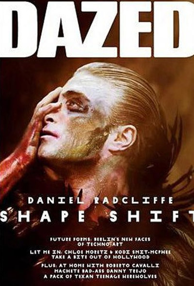 Fotos de Daniel Radcliffe [Harry Potter] Como Zumbi em Revista