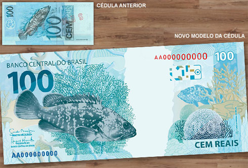 Design das Novas Cédulas do Real Divulgado pelo Banco Central