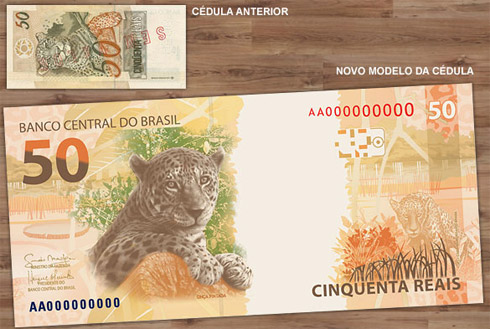 Design das Novas Cédulas do Real Divulgado pelo Banco Central