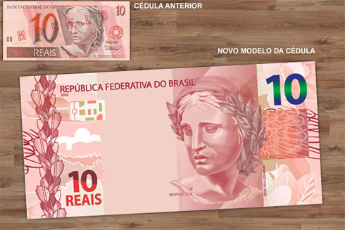 Design das Novas Cédulas do Real Divulgado pelo Banco Central