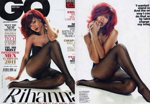 Fotos da Rihanna na Capa da Revista GQ