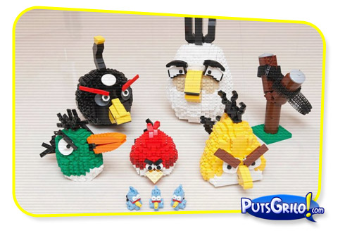 Angry Birds Versão Lego