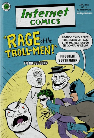 Batman versus Memes da Internet em Quadrinhos