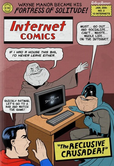 Batman versus Memes da Internet em Quadrinhos
