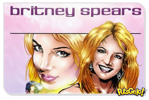 Britney Spears em Quadrinhos [Fotos]