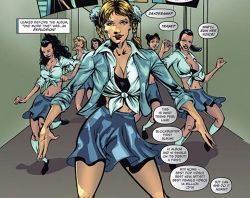 Britney Spears em Quadrinhos [Fotos]