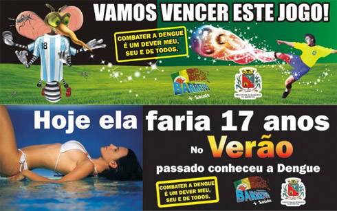 Propagandas Contra a Dengue Polêmicas