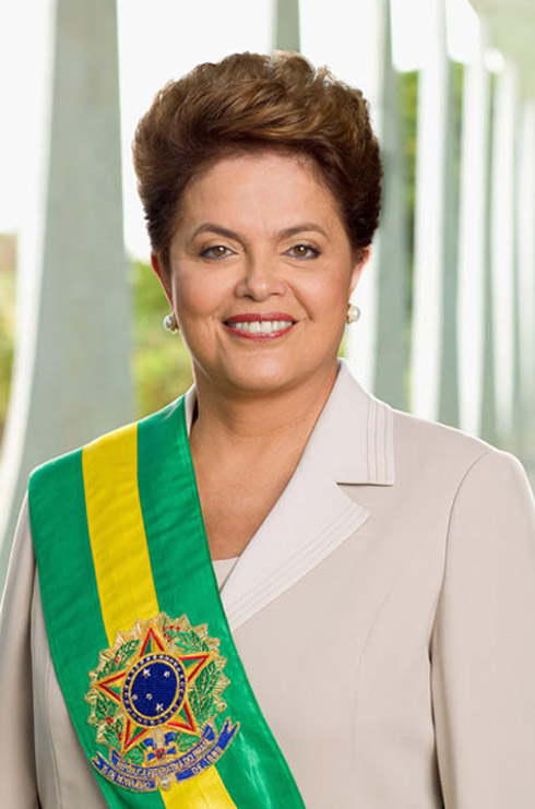 Foto Oficial da Presidente Dilma Rousseff