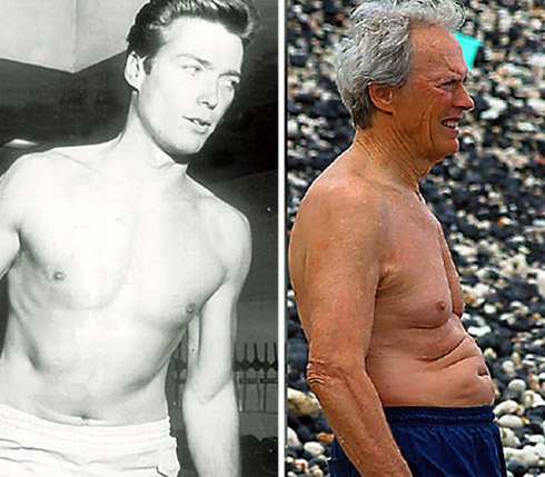 Celebridades Galãs de Cinema: Antes e Depois