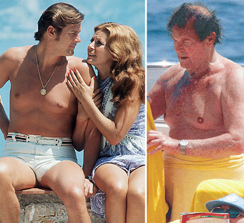 Celebridades Galãs de Cinema: Antes e Depois
