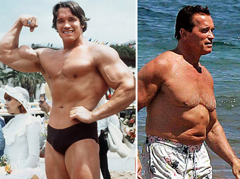 Celebridades Galãs de Cinema: Antes e Depois