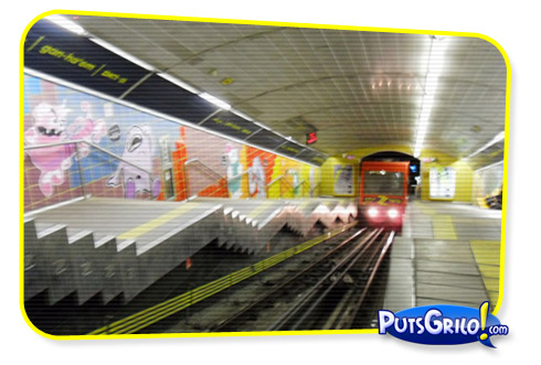 Incrível Metrô Inclinado em Israel [Fotos]