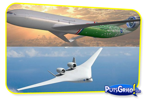 Tecnologia: Aviões da NASA no Futuro