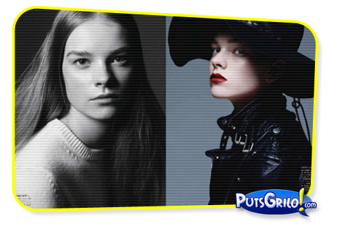 Fotos de Modelos Antes e Depois da Maquiagem