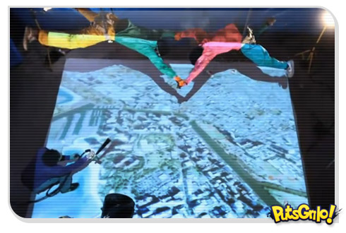 Google Earth Simula Salto de Paraquedas [Vídeo]