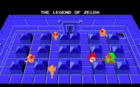 Video Games Retro em 3D