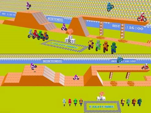 Video Games Retro em 3D