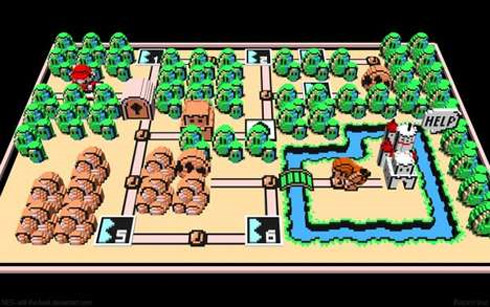 Video Games Retro em 3D