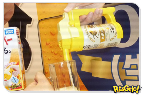 Gadget transforma cerveja em chopp