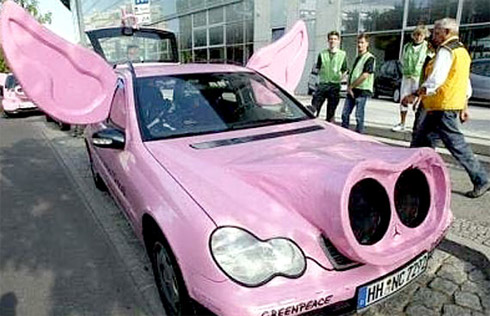 Carros tunados bizarros