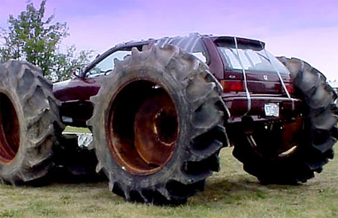 Carros tunados bizarros