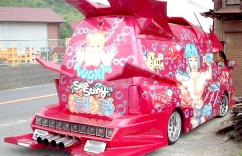 Carros tunados bizarros