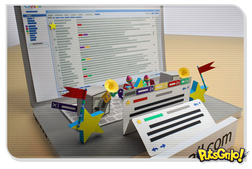 Gmail: Da web para os smartphones em animação stop motion