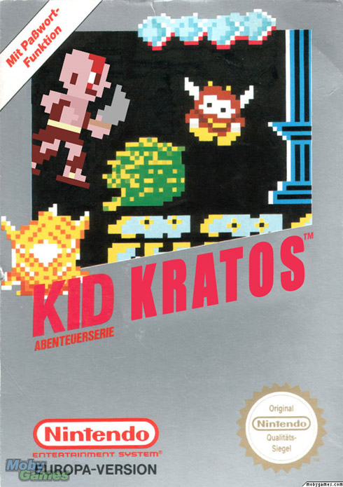 Kratos, o Deus da Guerra, em montagens de outros jogos
