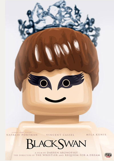 Oscar 2011: Filmes com cartazes transformados em Lego