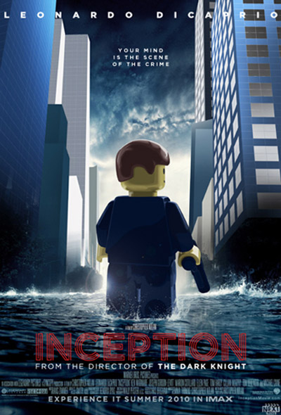Oscar 2011: Filmes com cartazes transformados em Lego