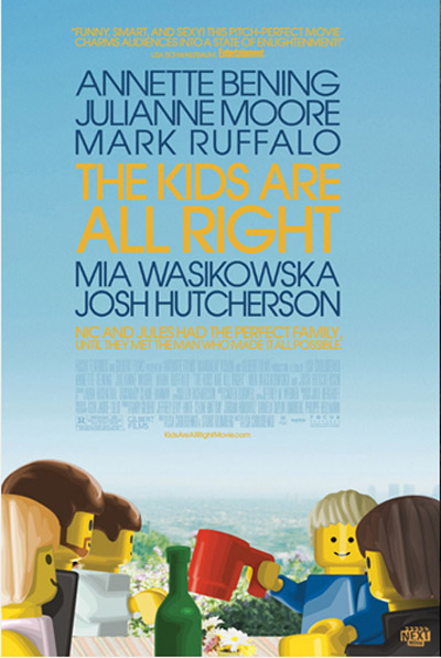 Oscar 2011: Filmes com cartazes transformados em Lego
