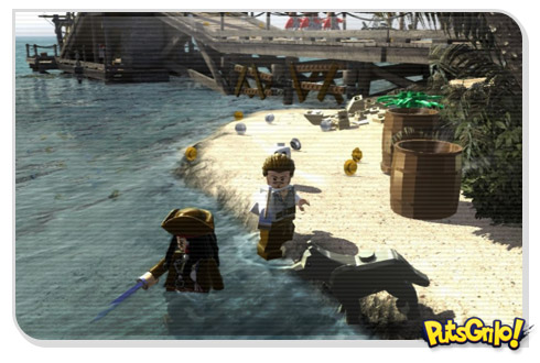 Jogo Lego: Piratas do Caribe divulga imagens