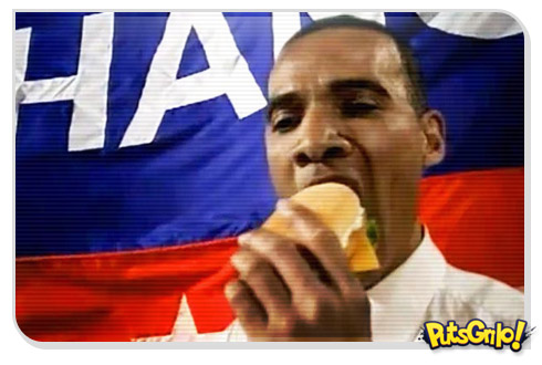 Propaganda de sanduíche com Obama banida na China