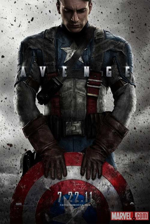 Filme Capitão América: poster oficial divulgado