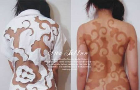 Tatuagem solar: uma moda perigosa
